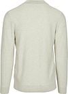 No Excess Half Zip Pullover Kit Melange Product / Achterkant