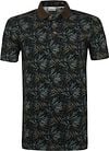 No Excess Polo Pique Print Donkergroen 15370314 kopen | Suitable