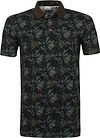 No Excess Polo Shirt Pique Printed Dark Green 15370314 order online | Suitable