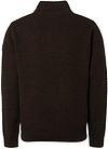 No Excess Pull Demi-Zip Café Product / Achterkant