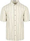 No Excess Short Sleeve Shirt Stripes Ecru 28460431-011 order online | Suitable