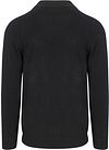 Profuomo Longsleeve Polo Shirt Wool Blend Navy Product / Achterkant