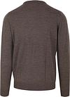 Profuomo Pull-over Merino Taupe Product / Achterkant
