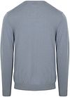 Profuomo Pullover Merino Wool Blue