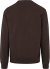 Pull standard coloré brun café Product / Achterkant