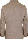 Suitable Blazer Linen Panama Beige Product / Achterkant