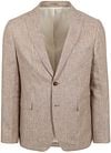 Suitable Blazer Pepita Linen Beige BL-LIN-pepita-SS24-02 order online | Suitable