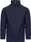 Suitable Half Zip Trui Wol Blend Navy K-zip kl 108 navy kopen | Suitable