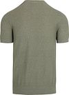 Suitable Piqué T-shirt Linen Green Product / Achterkant