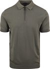 Suitable Polo Vert Demi-Zip SPE23108DA31ST-940 steel commander en ligne | Suitable