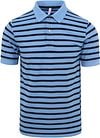 Sun68 Poloshirt Strepen Lichtblauw A33107-81 kopen | Suitable
