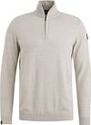 Vanguard Pullover Half Zip Melange Ecru VKW2408302-8265 order online | Suitable