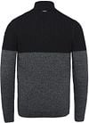 Vanguard Pullover Half Zip Black Gray Product / Achterkant