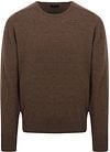 William Lockie Pullover Lamswol Mocha 7097DF Mocha kopen | Suitable