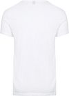 Alan Red T-shirt Dean Col-V Blanc (lot de 2) Product / Achterkant