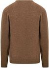 William Lockie Pullover Lambswool Driftwood Product / Achterkant