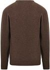 William Lockie Pullover Lambswool Mocha Product / Achterkant