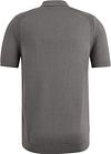 Cast Iron Half-Zip Polo Shirt Structure Anthracite Product / Achterkant