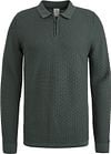 Cast Iron Long Sleeve Half Zip Polo Shirt Structure Green order online | CPS2409822-6026 | Suitable Lithuania