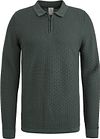 Cast Iron Long Sleeve Half Zip Poloshirt Struktur Grün CPS2409822-6026 kaufen | Suitable