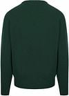 William Lockie Pullover Lambswool Tartan Dark Green Product / Achterkant