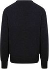 William Lockie Pullover Lambswool Charcoal Dark Grey Product / Achterkant