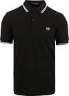 Fred Perry Polo Shirt Black 350 order online | M3600-350 | Suitable Lithuania