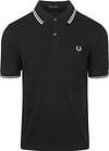 Fred Perry Polo Twin Tipped M3600 Black order online | M3600-Q46 | Suitable Lithuania