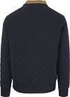 Gant Quilted Mocker Pullover Navy