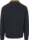 Gant Quilted Mocker Sweater Navy