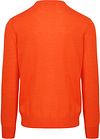 King Essentials The John Pull Merino Orange Product / Achterkant