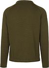 KnowledgeCotton Apparel Sweater Olive Green Product / Achterkant
