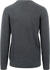 KnowledgeCotton Apparel Sweater Vagn Anthracite Product / Achterkant