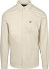 Lyle & Scott Shirt Plain Oxford Ecru order online | LW2112V-W870 | Suitable Lithuania