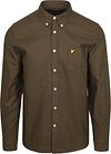 Lyle & Scott Shirt Plain Oxford Olive LW2112V-W485 commander en ligne | Suitable