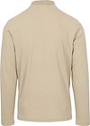 Marc O'Polo Polo Shirt Long Sleeves Beige Product / Achterkant