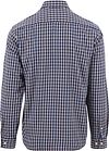 Marc O'Polo Shirt Plaid Dark Blue  Product / Achterkant