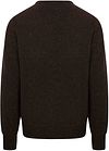 William Lockie Pull Agneline Marron Foncé Product / Achterkant