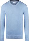McGregor Pullover Merino Wool V-Neck Sky Blue MM242.1201.01-2005 order online | Suitable