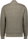 No Excess Cardigan Zipper Greige Product / Achterkant