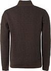 No Excess Half Zip Pullover Brown Product / Achterkant