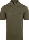 No Excess Knitted Poloshirt Olijfgroen 27210351-186 kopen | Suitable