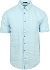 No Excess Short Sleeve Chemise De Lin Bleu Clair 23480336SN-151 commander en ligne | Suitable