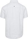 No Excess Short Sleeve Hemd Leinen Weiß Product / Achterkant
