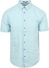No Excess Short Sleeve Shirt Linen Light Blue order online | 23480336SN-151 | Suitable Norway