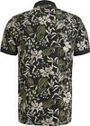PME Legend Polo Shirt Piqué Print Navy Product / Achterkant