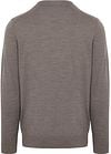 Profuomo Pull-over Laine Merinos Taupe