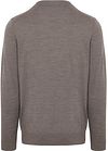 Profuomo Pullover Merino Wool Taupe