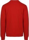Scotch and Soda Sweater Print Rood Product / Achterkant
