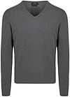 Steppin' Out Pullover Col-V Laine Merino Anthracite commander en ligne | SM1201.0003-1203 | Suitable Luxembourg